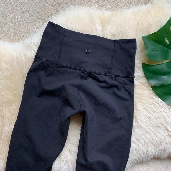 Lululemon High Times Pant *Metta Black Yoga Mesh RARE Leggings - Picture 7 of 12